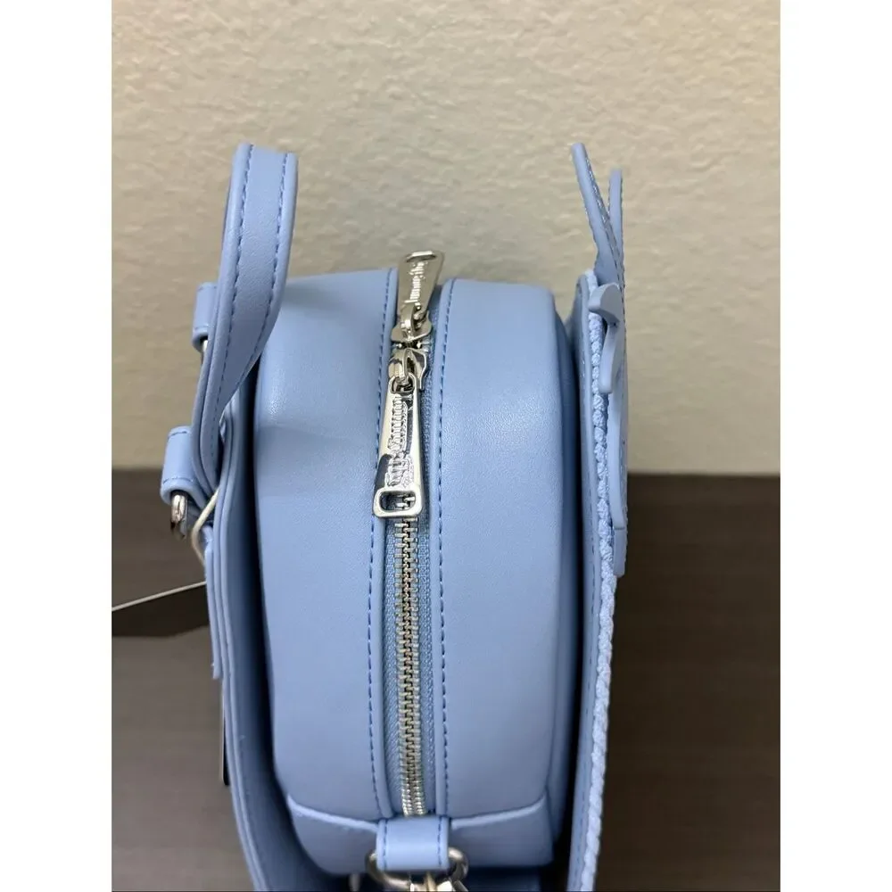 Loungefly Disney Winnie The Pooh Eeyore Tonal Corduroy Convertible Mini Backpack